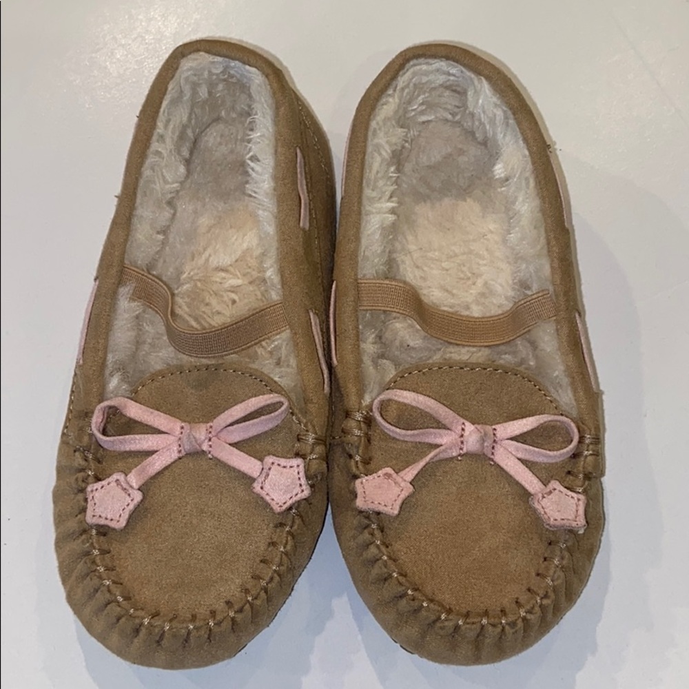 Softly Lined Moccasins
